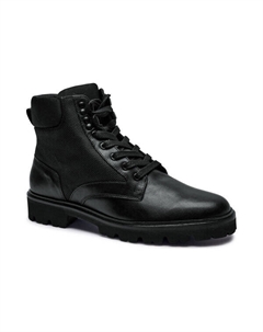 Ботинки мужские Гектор кожаные высокие, черный Joop