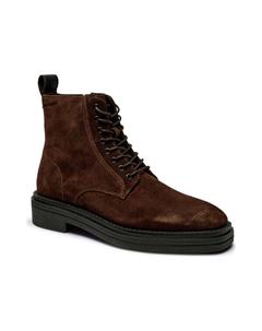 Ботинки мужские кожаные высокие, коричневый Gant