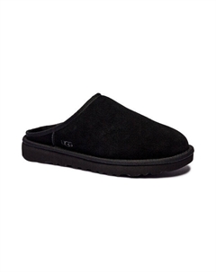 Мюли женские кожаные с добавлением шерсти, черный Ugg