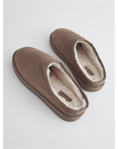 Тапочки Slippers, коричневый Next
