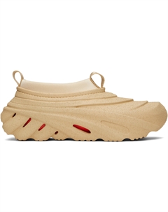 Бежевые туфли-лоферы Echo Storm Sandstorm Slip-on Crocs