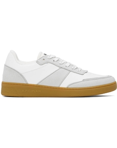 Белые и серые однотонные кроссовки, Caramel A.p.c.