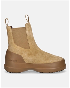 Замшевые ботинки челси MB LUNA CHELSEA SUEDE, коричневый Moon boot