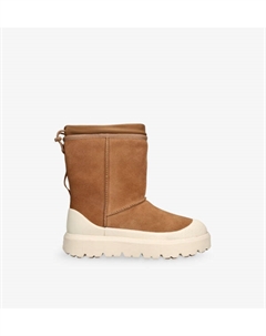 Классические короткие замшевые сапоги для погодных условий, коричневый Ugg