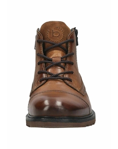 Ботильоны на шнуровке, коричневый Bugatti