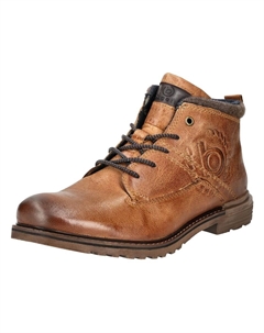 Ботинки на шнуровке Lace-Up Boots Vittore, цвет cognac/dark brown Bugatti