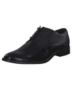 Повседневные туфли на шнурках Lace-Up Shoes Rinaldo Eco 85809, черный Bugatti