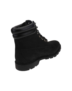 Мужские ботинки замшевые на шнуровке, черный Timberland