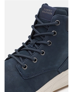 Ботильоны на шнуровке LIGHT HYBRID BOOT, темно-синий Tommy hilfiger