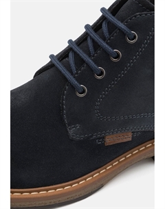 Ботильоны на шнуровке LEATHER, темно-синий Pier one