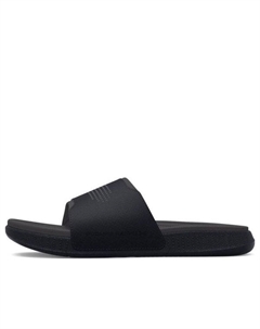 Тапочки ansa elevate slide 'black jet grey', черный Under armour