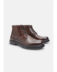 Ботильоны на шнуровке, коричневый Bata