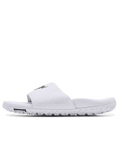 Тапочки project rock slides 'white', белый Under armour