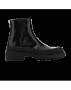 Ботинки Tread Slick ZIpped Ankle Boot Black, черный Alexander mcqueen