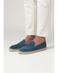 Эспадрильи POSITANO, цвет oltremare suede Fred martin collection