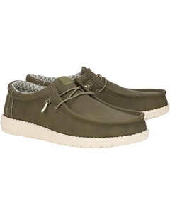 Лоферы Wally Classic, оливковый Hey dude