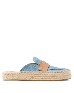 Эспадрильи на платформе, синий Jw anderson