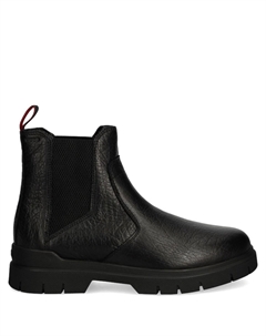 Кожаные ботинки челси, черный Hugo