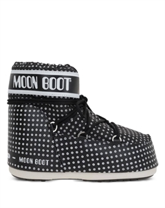 Зимние ботинки с логотипом, черный Moon boot