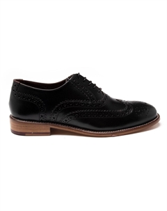 Туфли-броги в стиле Гэтсби, черный London brogues