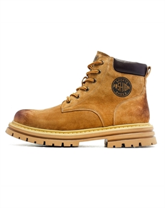 Мужские ботинки Cahhrrn X Martin Boot Men Beige Weishibangwei