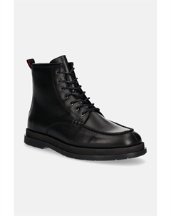 Кожаные ботинки Chaol, черный Hugo