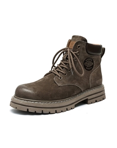 Мужские ботинки Cahhrrn X Martin Boot Men Beige Weishibangwei