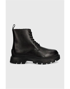 Кожаные ботинки Fabyan, черный Hugo