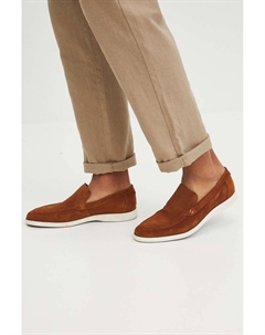 Мокасины из медицинской замши, коричневый Medicine