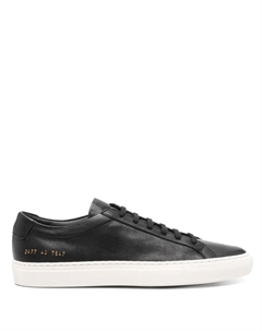 Кроссовки из кожи, черный Common projects