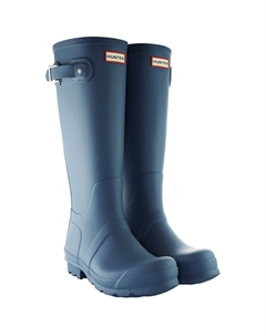Оригинальные высокие резиновые сапоги в, синий Hunter