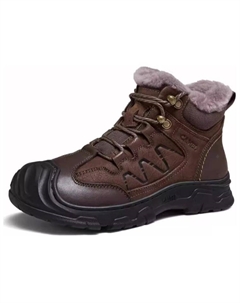 Зимние ботинки мужские, цвет Night Black Camel