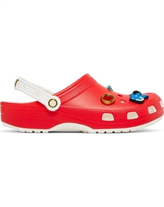 Кроссовки Sonic The Hedgehog x Classic Clog 'Sonic's Shoes', красный Crocs