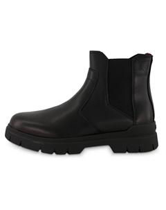 Кожаные ботинки челси Ryan, черный Hugo