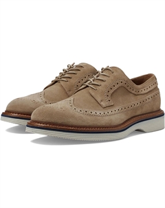 Оксфорды Collection Jenson Longwing, цвет Taupe Italian Suede Johnston & murphy