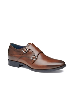 Слипоны Gibbons Monk Strap Slip-On, темно-коричневый Johnston & murphy