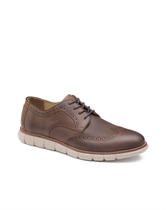 Оксфорды Holden Wingtip Oxford, цвет cognac Johnston & murphy