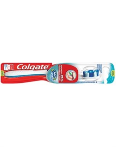 Колгейт Зубная щетка 360 Суперчистота всей полости рта средние 1 1 бесплатно Colgate