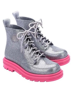 Ботинки Coturno + Victor & Rolf Rain, розовый Melissa