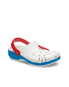 Сабо Hello Kitty Classic Clog, белый/красный Crocs