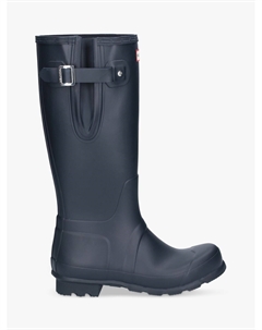 Сапоги мужские Original регулируемые по бокам, темно-синий Hunter