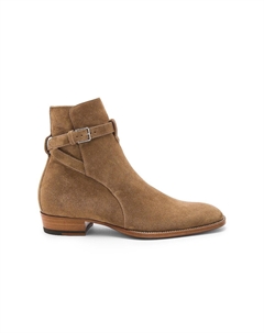 Ботинки Suede Wyatt Jodhpur, цвет Light Cigar Saint laurent