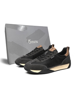 Кроссовки мужские Lifestyle Shoes Men Low-Top, черный 15 mins