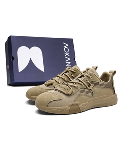 Кеды мужские, обувь для скейтбординга низкая, коричневый Aokang