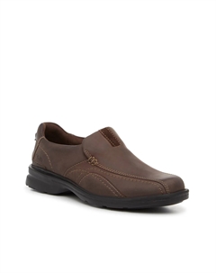 Лоферы Gessler Step Slip-On, темно-коричневый Clarks