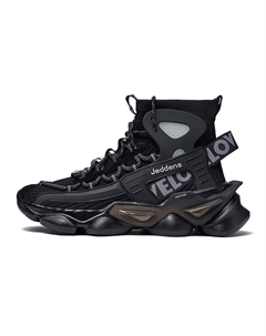 Кроссовки Chunky Sneakers Men High-top, черный/белый Jerden smith