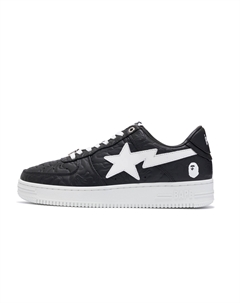 Кроссовки STA Skateboarding Shoes Men Low-top, красный A bathing ape®