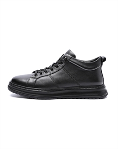Мужские туфли CВ°BANNER Men's Casual Shoes Men Mid-Top Black C°banner