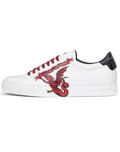 Кроссовки, белый / красный Givenchy