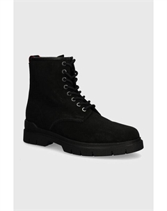 Кожаные туфли Райан, черный Hugo